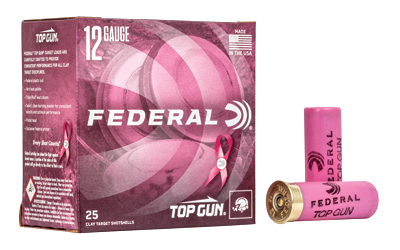 [FETGL12P8] FED TOP GUN 12GA 2.75" #8 PNK 25/250