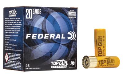 [FETGS22475] FED TOP GUN 20GA 2.75" #7.5 25/250