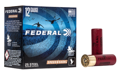[FEWF1434] FED SPEED SHOK 12GA 3" #4 25/250