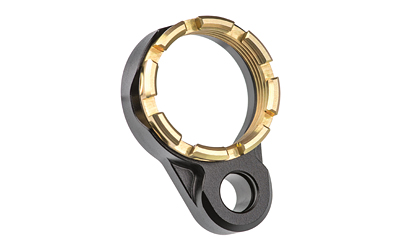 [FORTLE-BLK-K1-GOLD] FORTIS LW ENHANCD AR15 END PLATE GLD