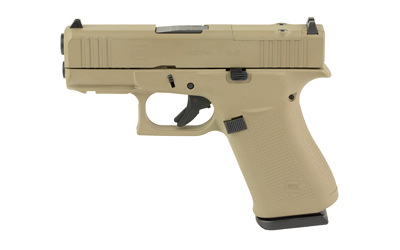 [GLPX4350204FRMOSNDESKY] GLOCK 43X 9MM 10RD MOS FS FDE