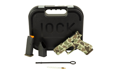 [GLUX4350204FRFROG-SCT] GLOCK 43X 9MM 10RD MOSK FS FROG CAMO