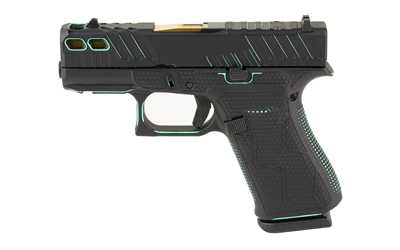 [GLUX4350204FRNBNTSCT] GLOCK 43X 9MM 10RD BLACK ROBBIN BLUE