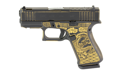 [GLUX4350204FRNDRAGSCT] GLOCK 43X COMP 9MM 10RD DRAGON