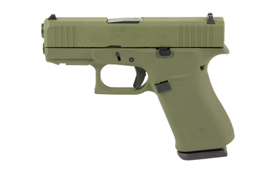 [GLUX4350204FRNODSKY] GLOCK 43X 9MM 10RD OD GREEN FRT RAIL
