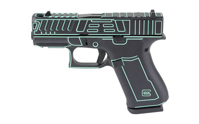 [GLUX4350204FRNOUTBSCT] GLOCK 43X 9MM 10RD OUTLANDER BLUE