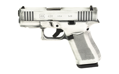 [GLUX4350204FRNWHITESCT] GLOCK 43X 9MM 10RD WHITE BW