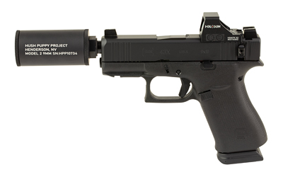 [GLUX4350204R15HPBLKSCT] GLOCK 43X 9MM HP SUP PK 407K BLK