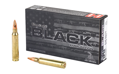 [H81263] HRNDY BLACK 556NATO 62GR FMJ 20/200