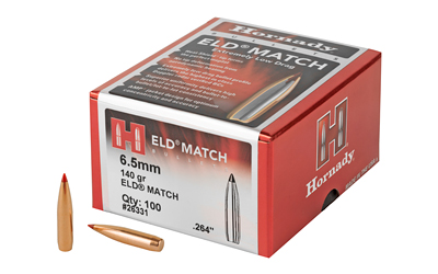 [HRB26331] HRNDY ELD-M 6.5MM .264 140GR 100CT