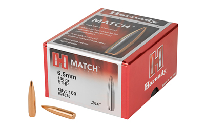 [HRB26335] HRNDY MATCH 6.5MM .264 140GR 100CT