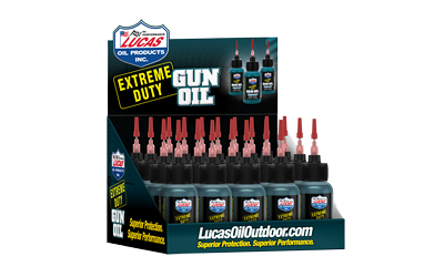 [LO10875CS] LUCAS EXT DUTY GUN OIL 1OZ 20PK