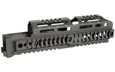 [MWMI-AK-ALPHA-QR-10] MIDWEST AK ALPHA QUAD RAIL 10" BLK