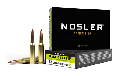 [NOS40064] NOSLER 6.5 CREEDMOOR 140GR BT 20/180