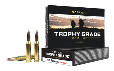 [NOS60024] NOSLER TGA 260 REM 130GR AB 20/200