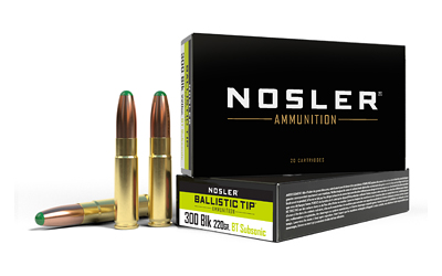 [NOS61050] NOSLER 300BLK 220GR BT RN 20/400