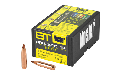 [NOSB26140] NOSLER 6.5MM 140GR 50CT