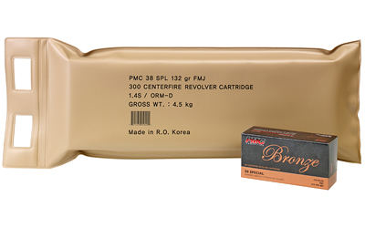 [PMC38G-BP] PMC BRNZ 38SPL 132GR FMJ 6 BX BP