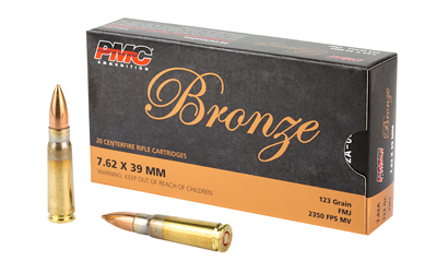 [PMC762A] PMC BRNZ 7.62X39 123GR FMJ 20/500