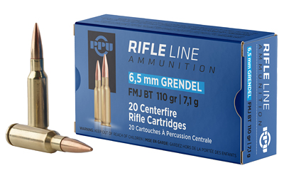 [PPUPP6GF] PPU 6.5 GRENDEL 110GR FMJBT 20/500