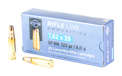 [PPUPP739S] PPU 7.62X39 SP 123GR 20/1000