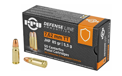 [PPUPPD7T] PPU 7.62 TOKAREV JHP 85GR 50/500