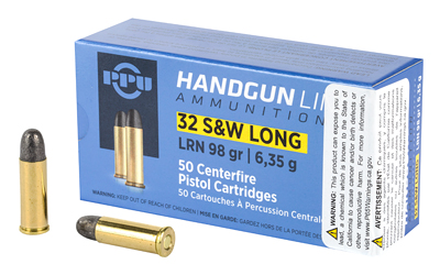 [PPUPPH32SW] PPU 32 S&W LONG LRN 98GR 50/500