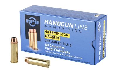 [PPUPPH44MH] PPU 44MAG JHP 240GR 50/500