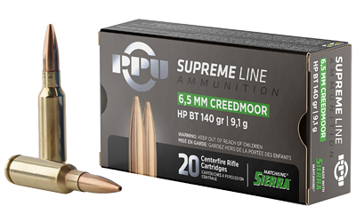 [PPUPPMK65C] PPU SUPREM 6.5CRED 140GR HPBT 20/200