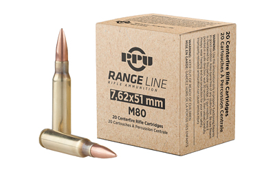 [PPUPPR751] PPU RANGE 7.62X51 145GR FMJBT 20/500
