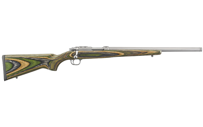 [RUG07220] RUGER 77/17 17HORN 18.5" 6RD STS/GRN