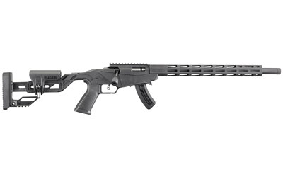 [RUG08400] RUGER PREC RIMFIRE 22LR 15RD 18" BLK