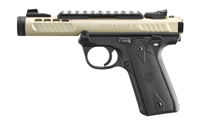 [RUG43955] RUGER MK IV LTE 22LR 4.4" 10RD CHAMP