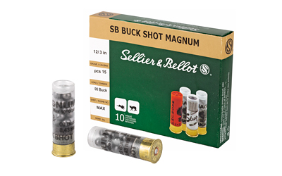 [SB12BSA] S&B 12GA 3" 00 15PEL 10/250