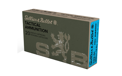 [SB762SUBB] S&B 762X51 SUBSONIC 200GR FMJ 20/500