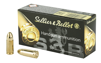 [SB9B] S&B 9MM 124GR FMJ 50/1000