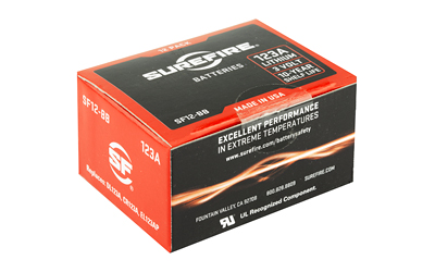 [SFSF12-BB] SUREFIRE SF123A BATTERIES 12PK