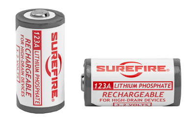 [SFSFLFP123] SUREFIRE LFP 123A RECHARGE BATT 2PK