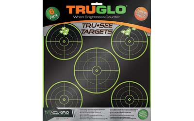[TG11A6] TRUGLO TRU-SEE 5 BULL TGT 12X12 6PK