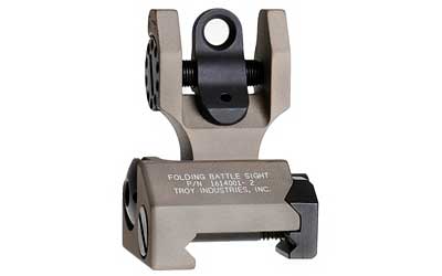 [TRYSSIG-FBS-R0FT-00] TROY FLDNG REAR BATTLE SIGHT FDE
