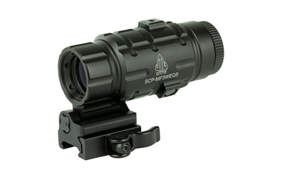 [UTGSCP-MF3WEQS] UTG 3X MAGNIFIER W/FTS QD MNT