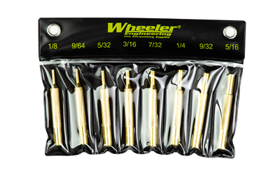 [WH780194] WHEELER BRASS PUNCH SET 8 PIECE
