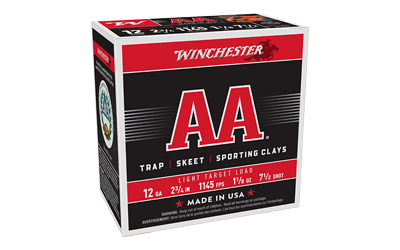 [WNAA128BX] WIN AA TRGT 12GA 2.75" #8 25/250