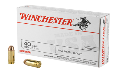 [WNQ4238BX] WIN USA 40SW 180GR FMJ 50/500