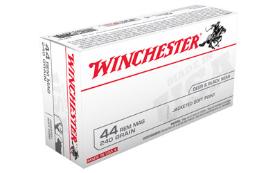 [WNQ4240BX] WIN USA 44MAG 240GR JSP 50/500