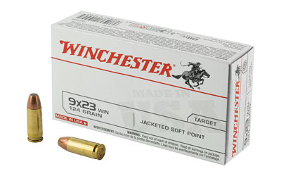[WNQ4304BX] WIN USA 9X23WIN 124GR JSP 50/500