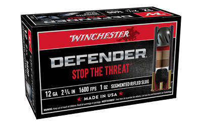 [WNS12PDX1S] WIN DEFENDER 12GA 2.75" 1OZ 10/100