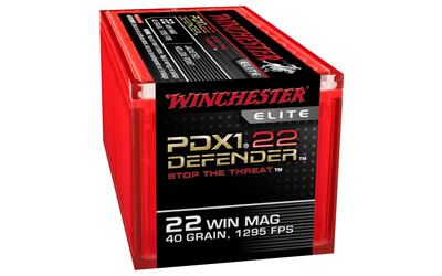 [WNS22MPDX1] WIN DEFENDER 22WMR 40GR JHP 50/1000