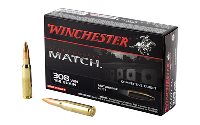[WNS308M] WIN MATCH 308WIN 168GR SM BTHP 20/