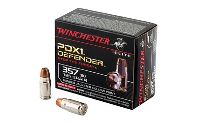 [WNS357SPDB] WIN DEFENDER 357SIG 125GR JHP 20/200